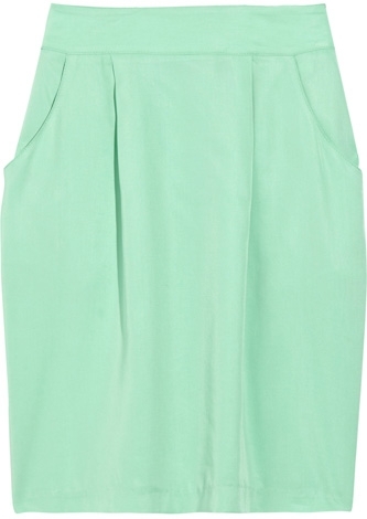 Adam Crepe Pencil Skirt