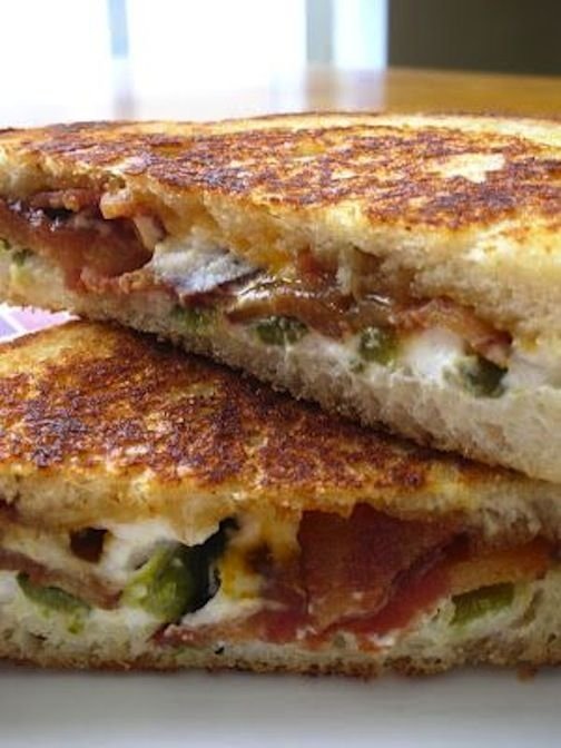 Jalapeno Popper Grilled Cheese