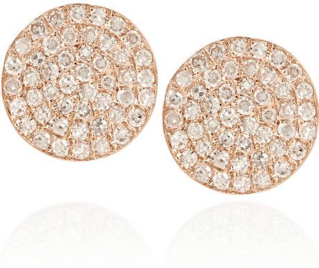 Anita Ko Gold Diamond Earrings