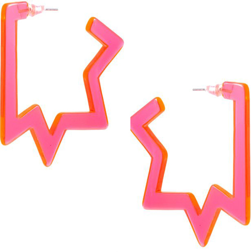 ASOS Geomtric Splash Earrings