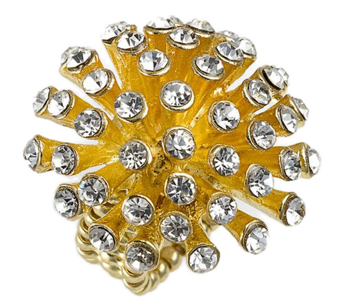 Stephan & Co. Rhinestone Burst Statement Ring