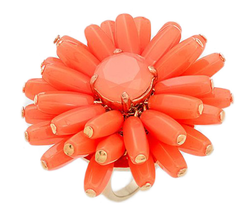 Kate Spade New York Gerbera Garden Ring