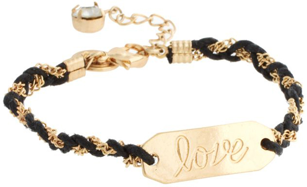 River Island Love Friendship Bracelet