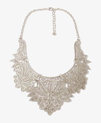 Filigree Bib Necklace