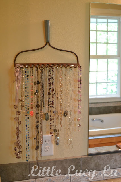 Rake Jewelry Rack