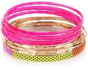 Bright Bangle Bracelet 10-pack