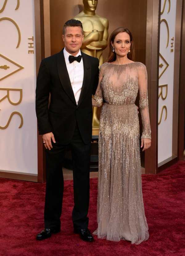 Angelina Jolie and Brad Pitt