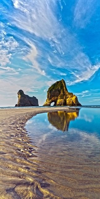 Wharariki Beach, Golden Bay