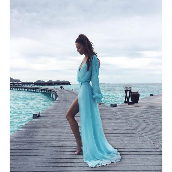 blue, clothing, dress, woman, gown,