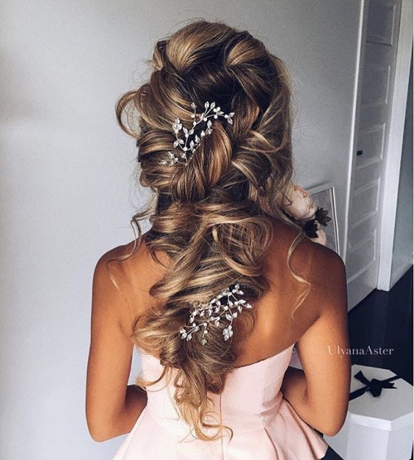 hair, hairstyle, long hair, french braid, chignon,