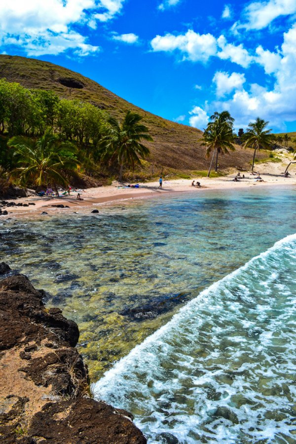 Anakena Beach, Easter Island, Chile