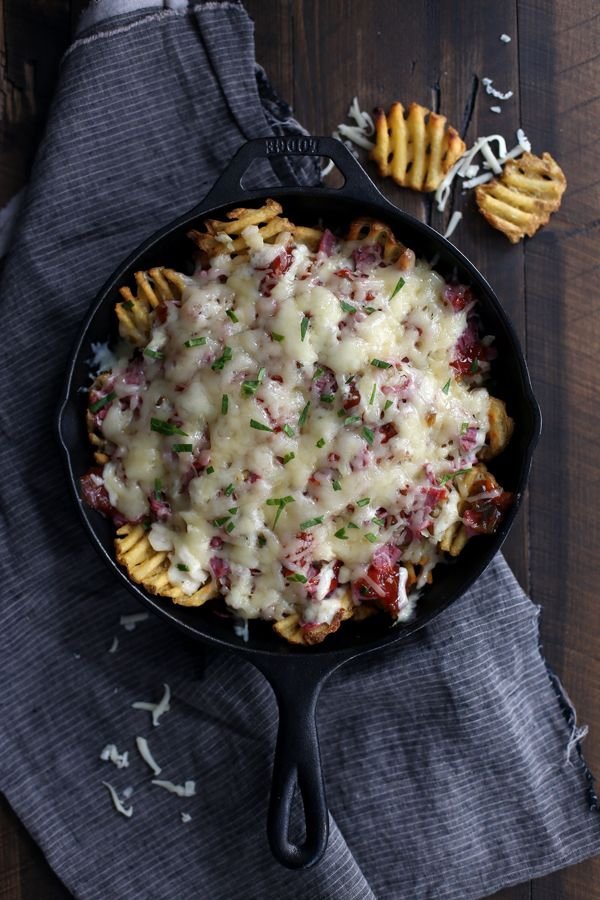 Reuben Waffle Fries