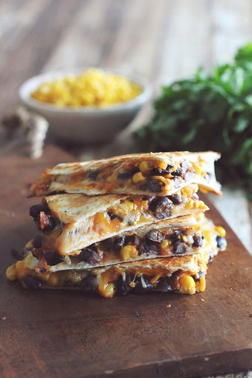 Black Bean Quesadillas