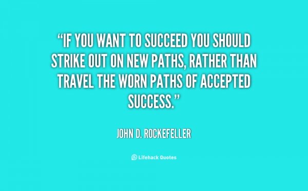 New Paths for Success