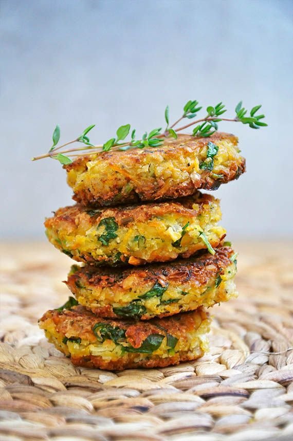 Healthy Falafel Burgers