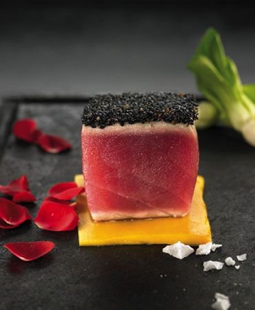 Seared Tuna with Mango