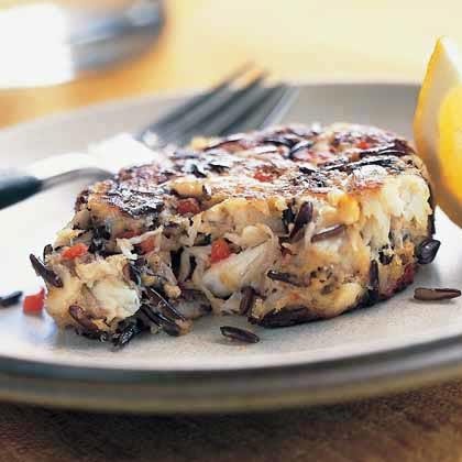 Wild Rice Crab Cakes