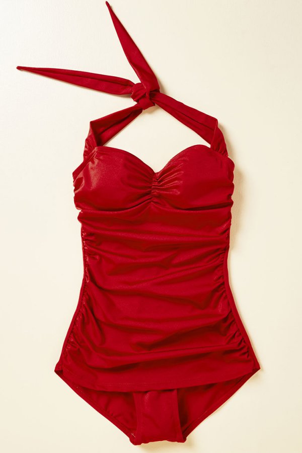 Red One Piece Swimsuits to Have You Looking Your Baywatch Best This ...