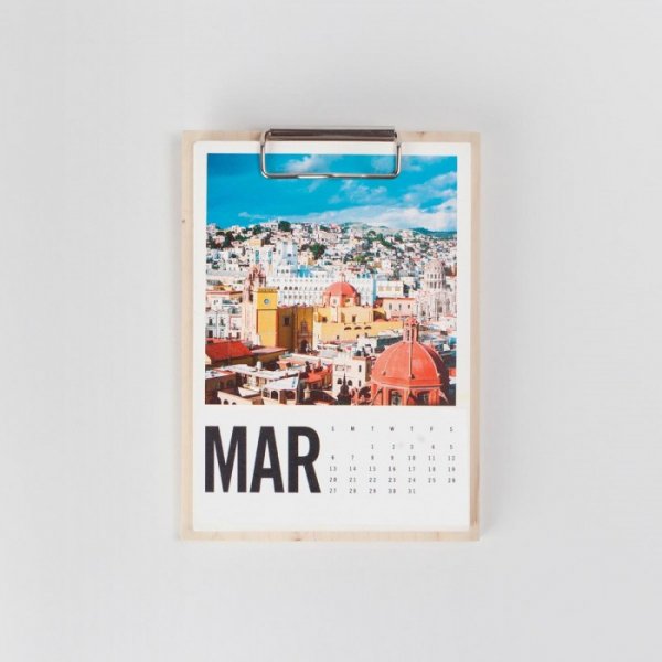 Wood Calendar