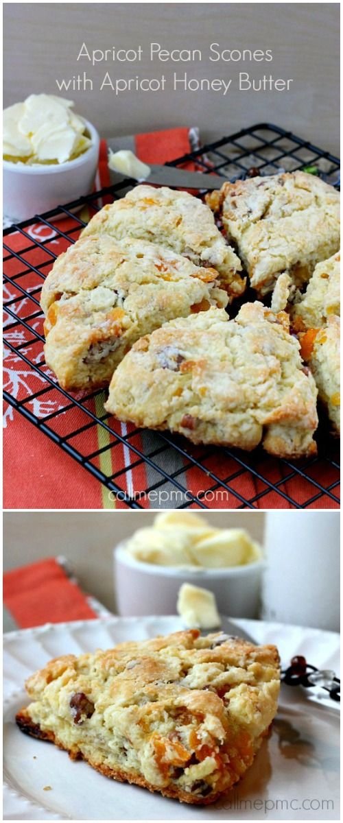 Apricot Pecan Scones