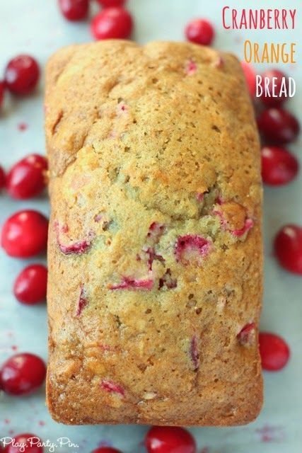 Cranberry Orange Bread