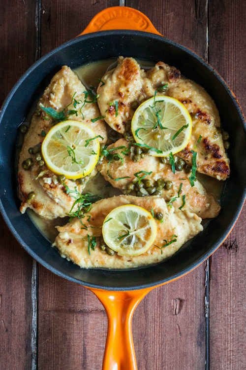 Lemon Caper Chicken