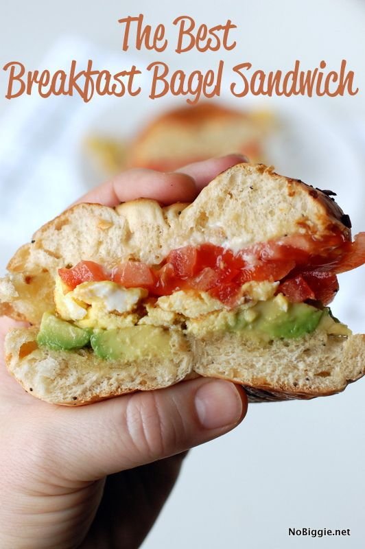 Breakfast Bagel Sandwich