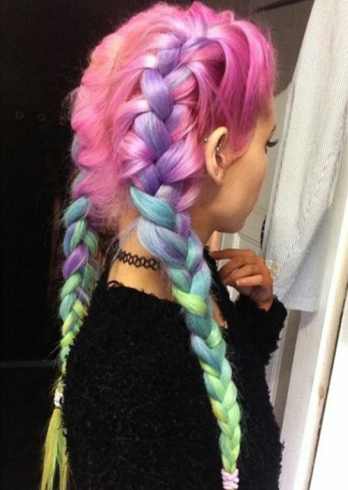 Rainbow Hair