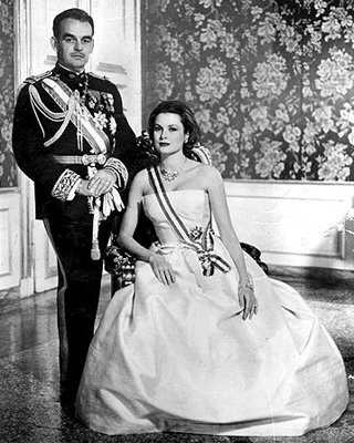 Grace Kelly and Prince Rainier of Monaco