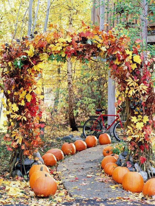 Outdoor Fall Décor