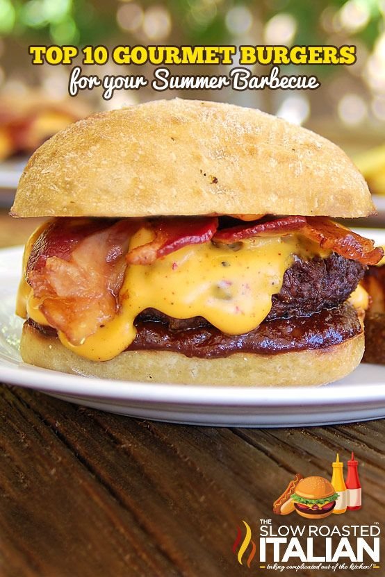 Bacon Beer Cheddar Barbecue Burger