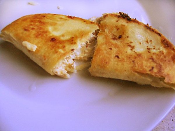 Tuna Quesadillas with Cream Cheese