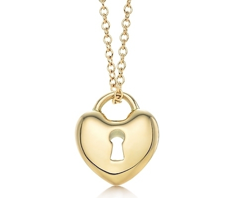 tiffany locks heart lock pendant