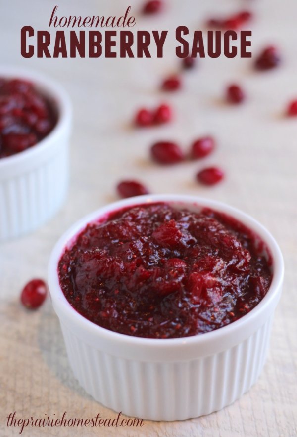 Homemade Cranberry Sauce