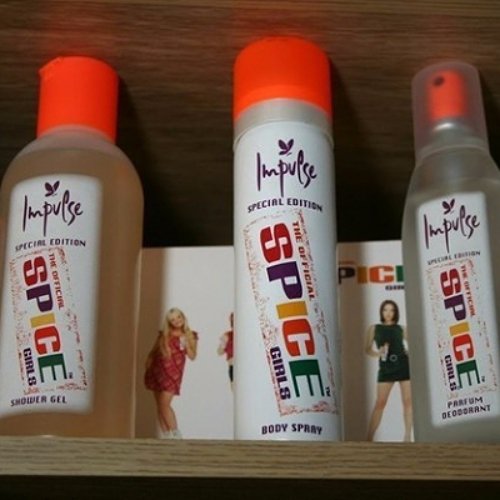 The SPICE GIRLS IMPULSE BODY SPRAY