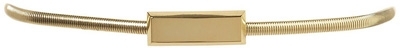 Topshop Gold Metal Bar Belt