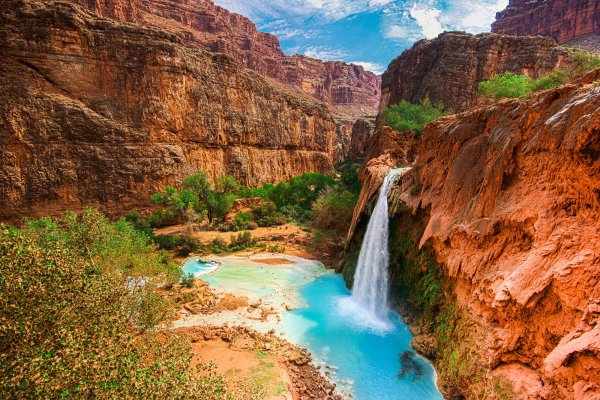 HAVASU FALLS, GRAND CANYON, ARIZONA