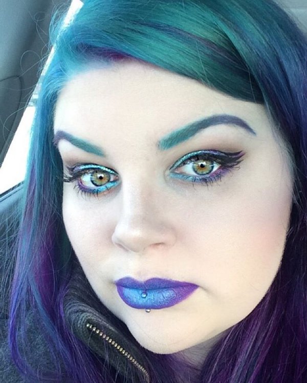 Heather's Mermaid Makeup