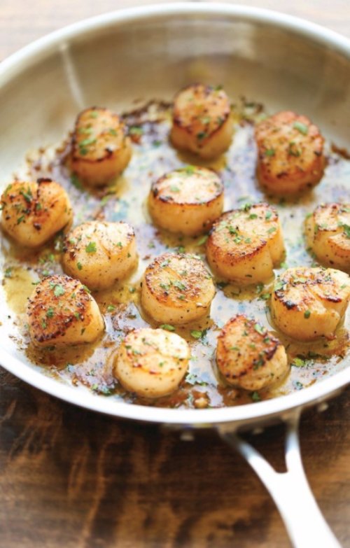 Lemon Butter Scallops