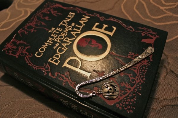 Novel Inspired Metal Bookmark