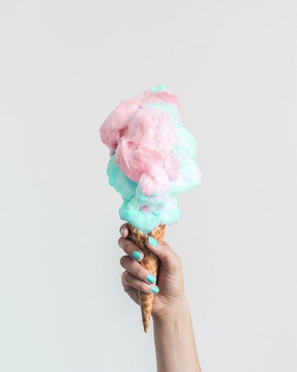 dessert, turquoise, ice cream cone, ice cream, food,