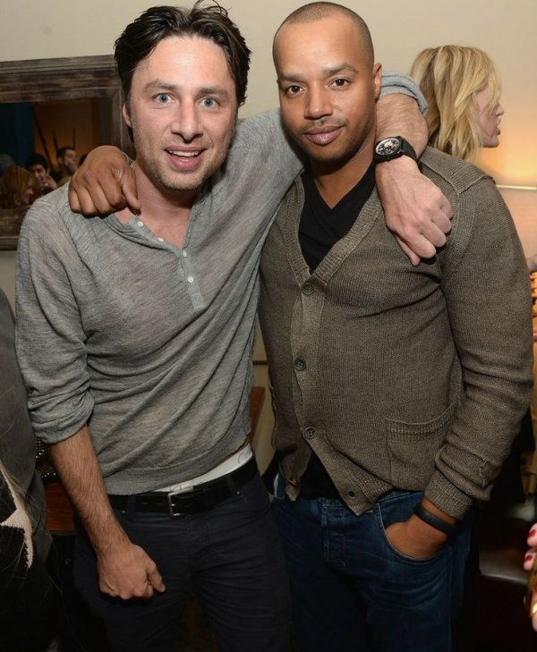 Zach Braff & Donald Faison