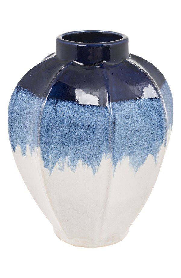 cobalt blue, vase, lighting, decor, urn,