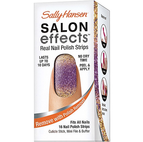 Sally Hansen Salon Effects Nail Strips in the Bold Rush