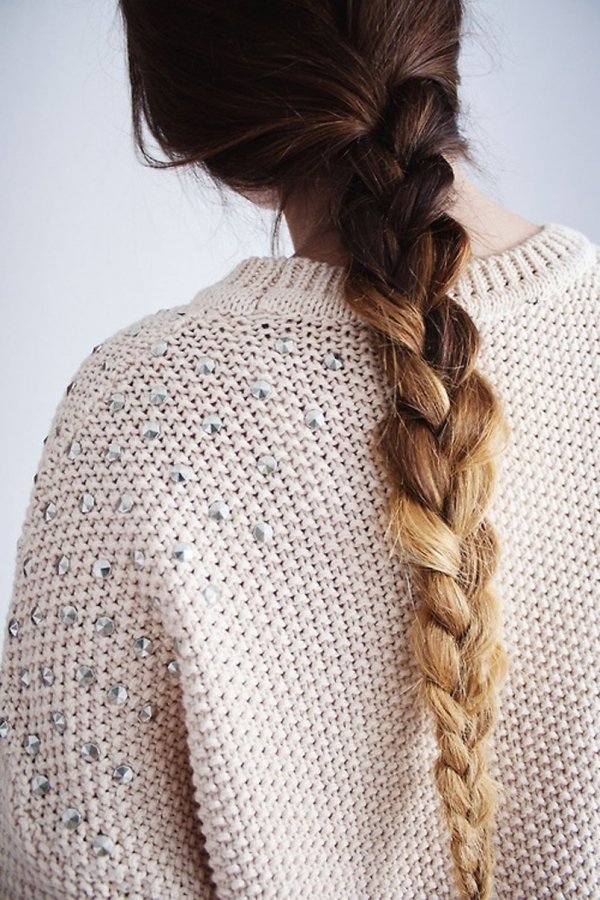 Blow Dry Braids for Lots of Texture