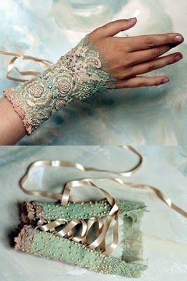 Embroidered Cuff Bracelet