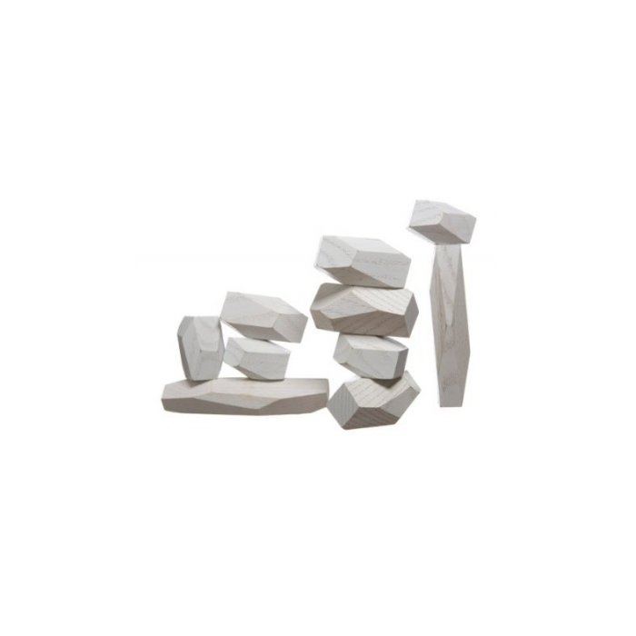 Areaware Balancing Blocks, White