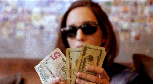 cash, money, close up, glasses, minty,