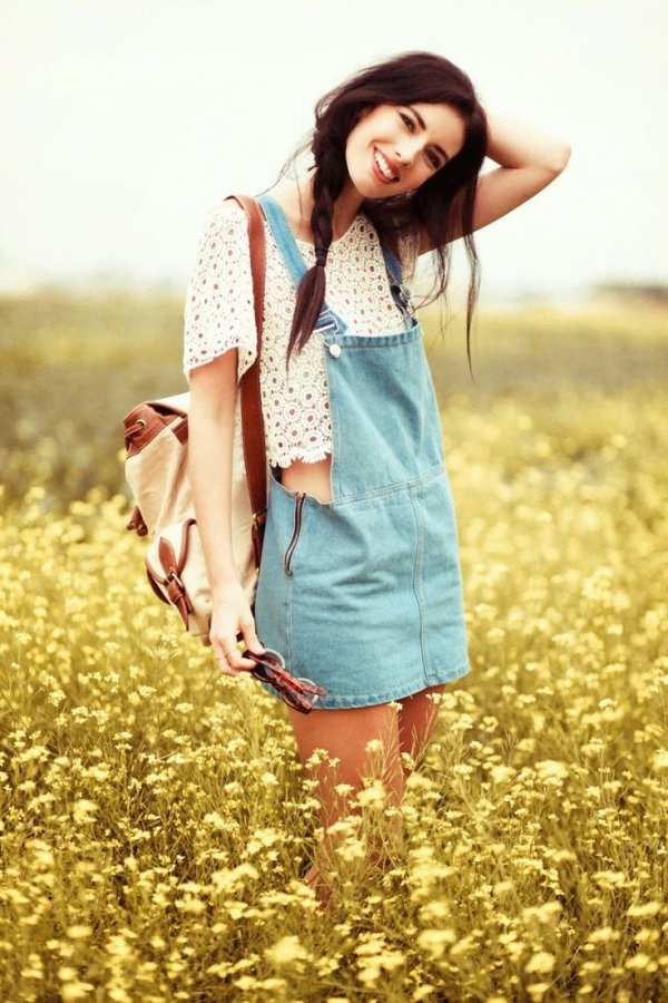 Overalls Dress