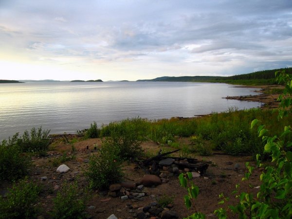 Manicougan Lake, Quebec Canada